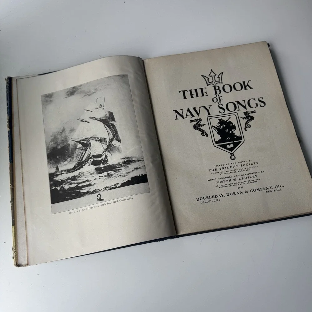 N/A book navy